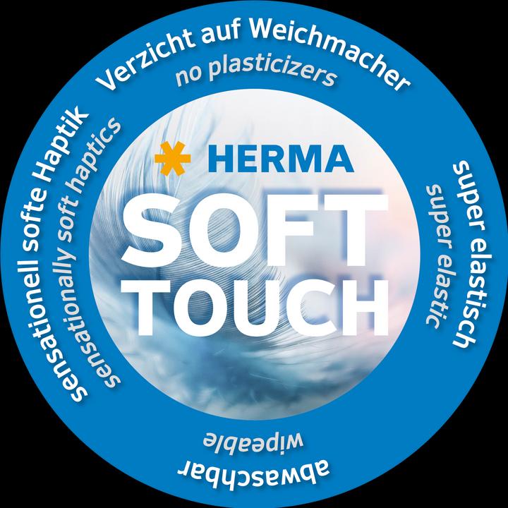 Actual product image HERMA A7 zip pocket