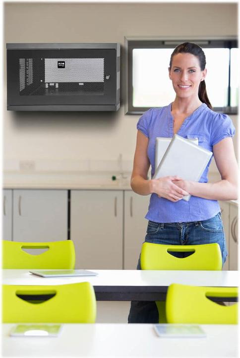 Produktbild Eaton SmartRack 9U Low-Profile Switch-Depth Wall-Mount Mini Rack Enclosure (9 HE, 19 Zoll Rack)