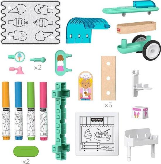 Immagine prodotto Fisher-Price Furgoncino dei gelati in legno Fisher Price Wonder makers 14x30cm