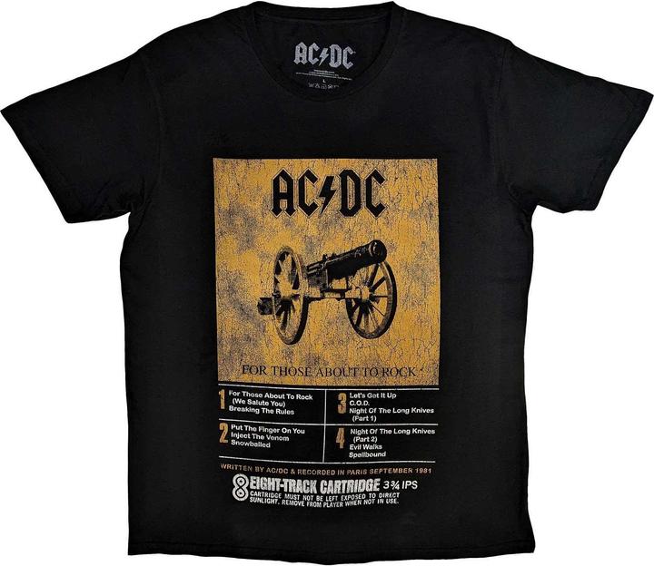 Produktbild AC/DC 8 Track TShirt (L)