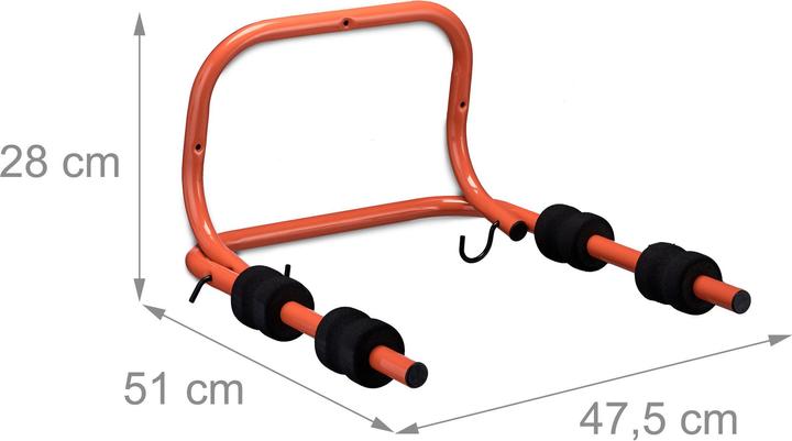 Produktbild Relaxdays Fahrrad-Wandhalterung
