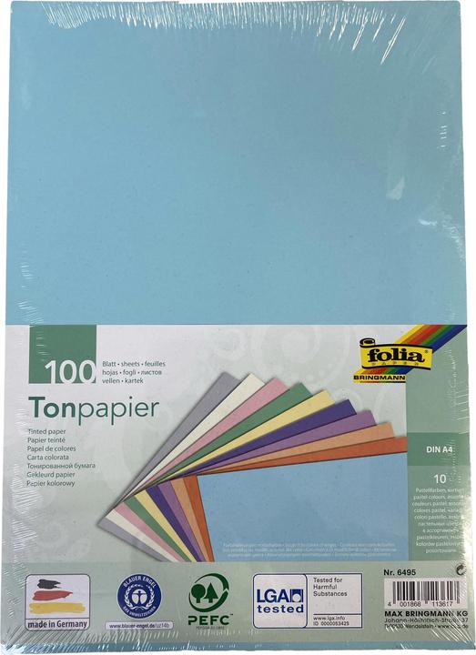Image du produit Folia Papier d'argile (130 g/m², 100 x)