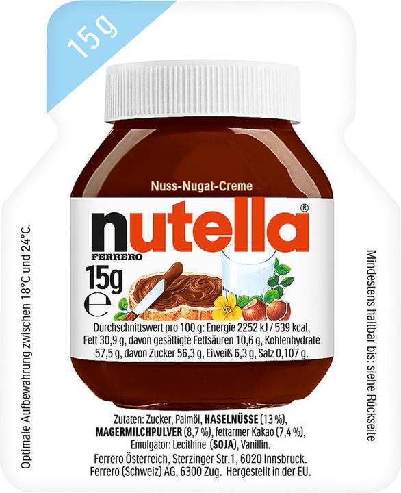 Image du produit Ferrero Nutella (15 g)