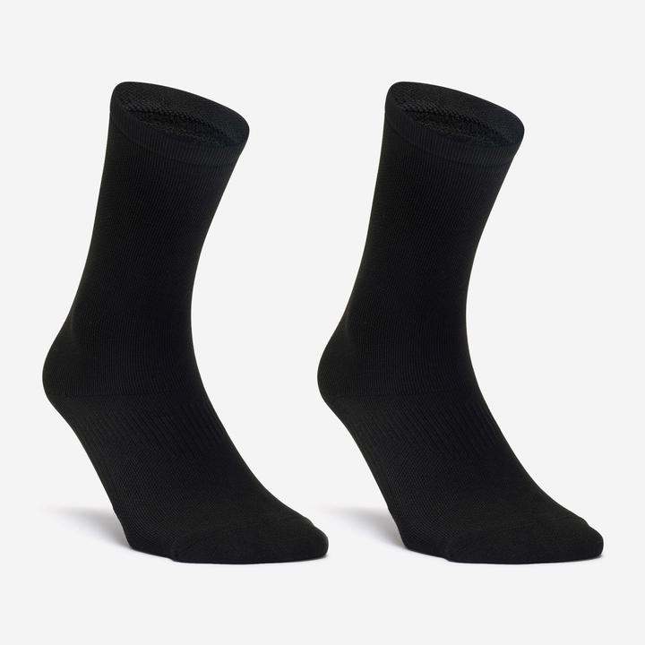 Produktbild Domyos Sportsocken High 2er-Pack - schwarz (35, 38)