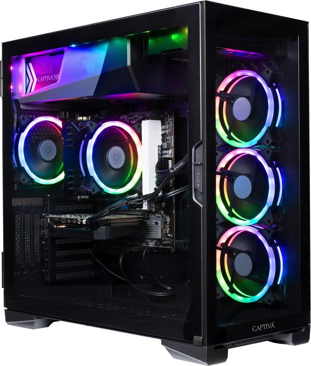 Produktbild Captiva Advanced Gaming I67-600 Core i7 RTX 3050 (Intel Core i7-11700F, 32 GB, 2000 GB, GeForce RTX 3050)