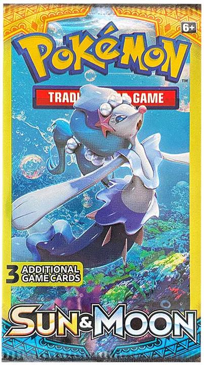 Produktbild Pokémon Sun & Moon Base Set 3-Pack Booster (Englisch, Booster Pack)