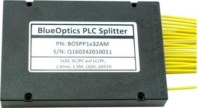 Productafbeelding BlueOptics PLC Splitter ABS Box LC-APC SC-UPC 2x16