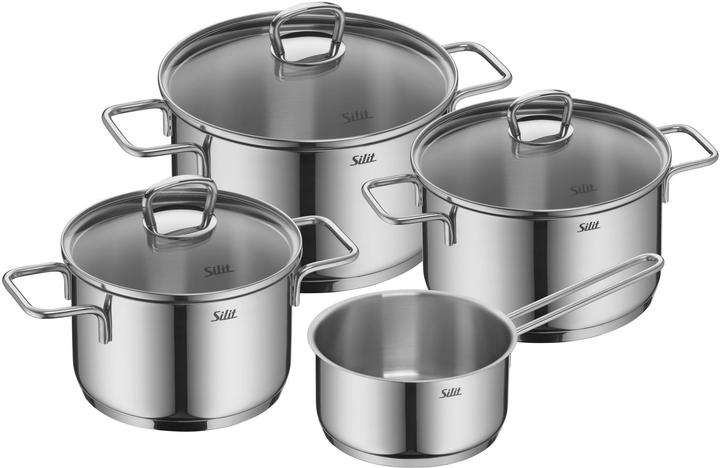 Actual product image Silit Alicante (24 cm, Pan set + pot set, Stainless steel)