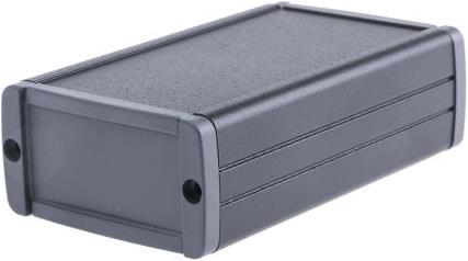 Actual product image Teko Extruded Al Case,blk/gry,100x60x31 (Housing)