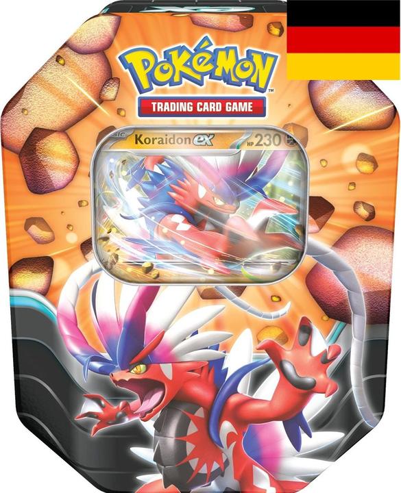 Actual product image Pokémon Pokemon Tin 121 (German, Tin)