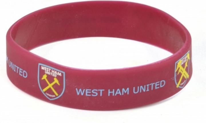 Image du produit West Ham United FC Bracelet de silicone West Ham (100% silicone)