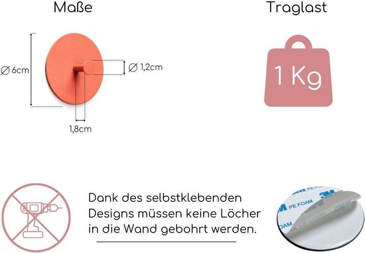 Actual product image Bidetlity Wandhaken