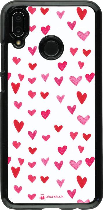 Actual product image PhoneLook Valentine 2022 Cover Many pink hearts (Huawei P20 Lite)