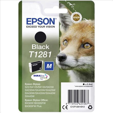 Produktbild Epson T1281 DuraBrite Ultra (BK)