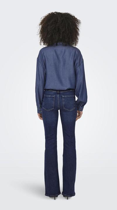 Image du produit Only ONLHENNI Hohe Taille Ausgestellt Jeans Schlaghosen-Jeans (30)