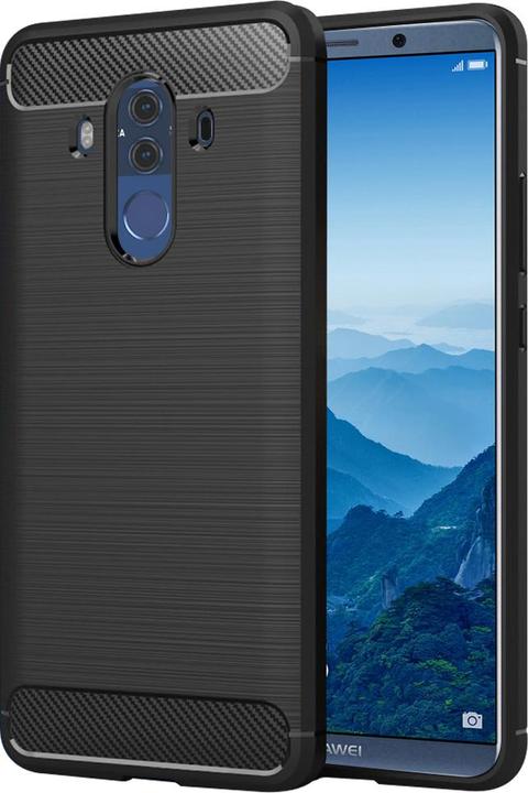 Image du produit Techsuit - Carbon Silicone - Huawei Mate 10 Pro - Black (Mate 10 Pro)