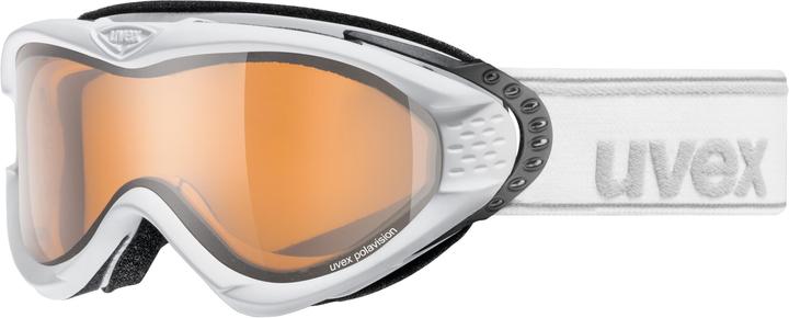 Produktbild Uvex Sports Skibrille Onyx Polavision (Farbe: 1121 polarwhite mat, double lens, polavision)