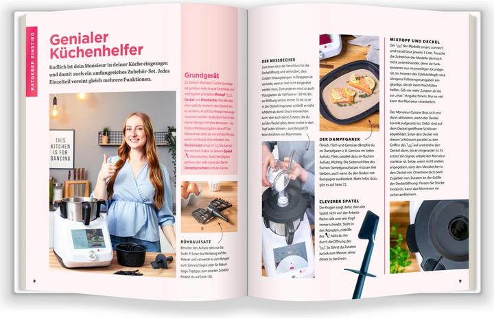 Actual product image monsieur cuisine by ZauberMix - Basis-Kochbuch (German, Editorial team my magic pot, 2024)