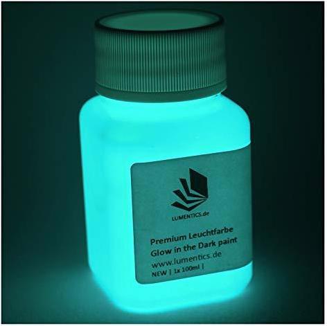 Produktbild Lumentics Leuchtfarbe (Grünblau, 100 ml)