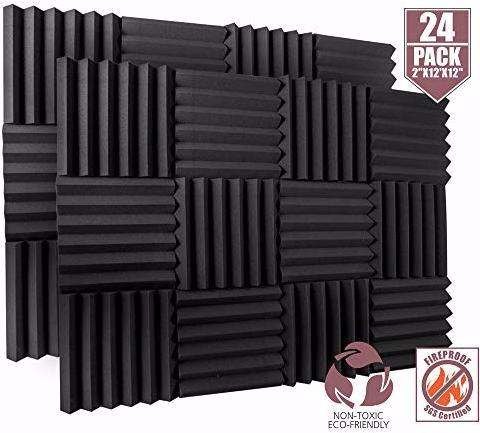 Produktbild A2S Akustikschaum Platten (24 Stk.)