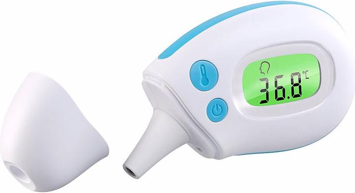 Image du produit Newgen medicals Thermomètre infrarouge 2en1 (Auriculaire, Front)