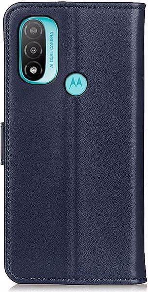 Productafbeelding MU Classic Classic II Lederen Boekomslag Serie (Motorola Moto E20, Motorola Moto E40)