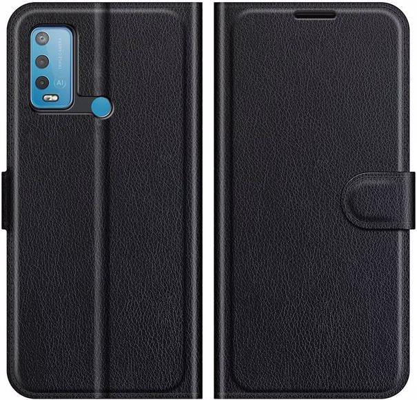 Productafbeelding MU Classic Litchi Leren Boekomslag Serie (Wiko Power U30)