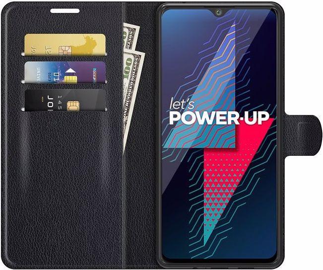 Productafbeelding MU Classic Litchi Leren Boekomslag Serie (Wiko Power U30)