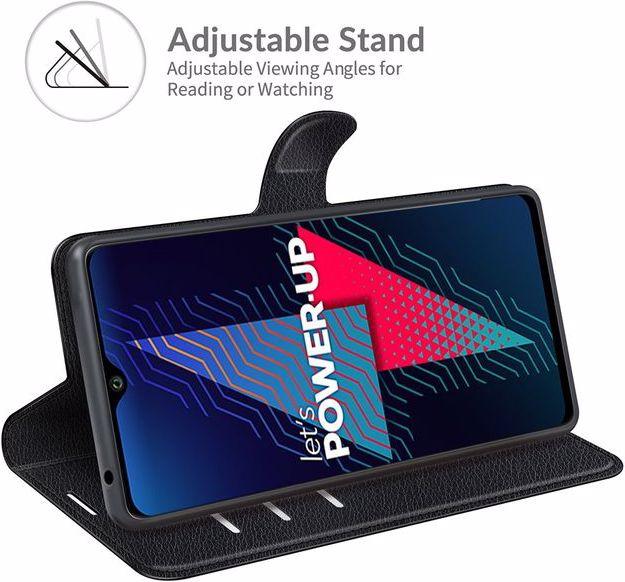 Productafbeelding MU Classic Litchi Leren Boekomslag Serie (Wiko Power U30)