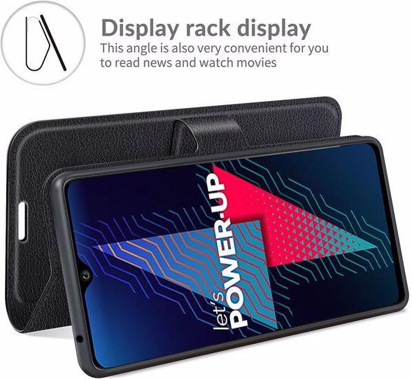 Productafbeelding MU Classic Litchi Leren Boekomslag Serie (Wiko Power U30)