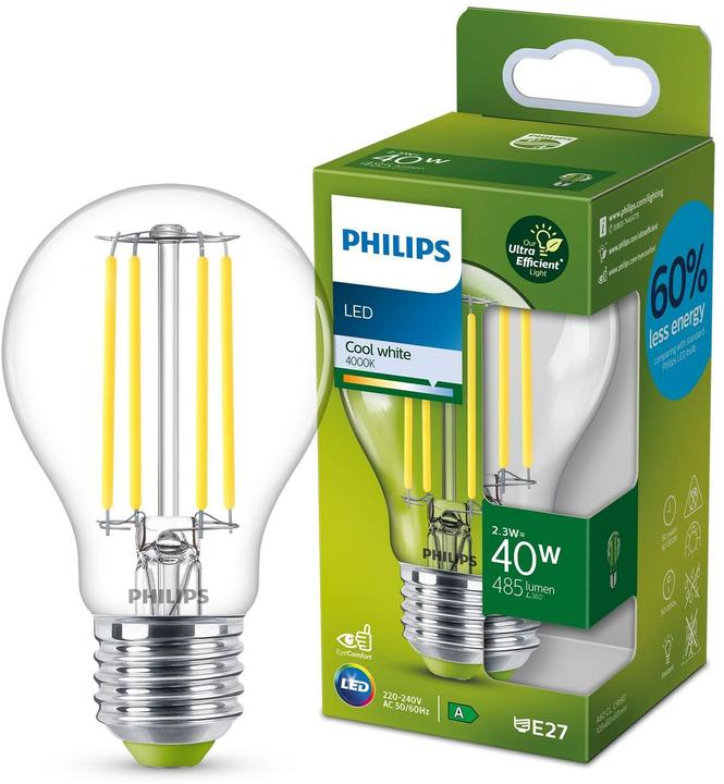 Actual product image Philips LED Classic (E27, 2.30 W, 485 lm, 1 x, B)