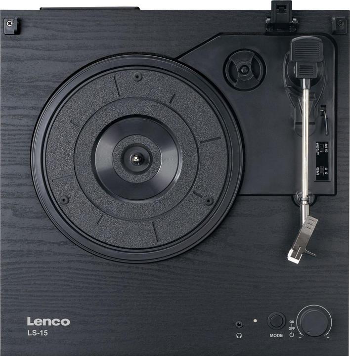 Actual product image Lenco LS-15BK black (Manual)