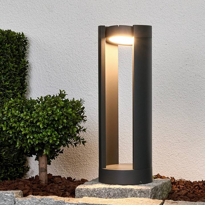 Produktbild Lucande Dylen Short LED Aussen Garten Leuchte IP65 Graphite (IP65)