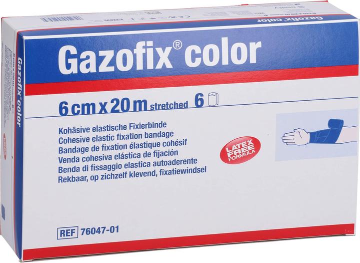 Image du produit BSN bande de fixation cohésif bleu sans latex