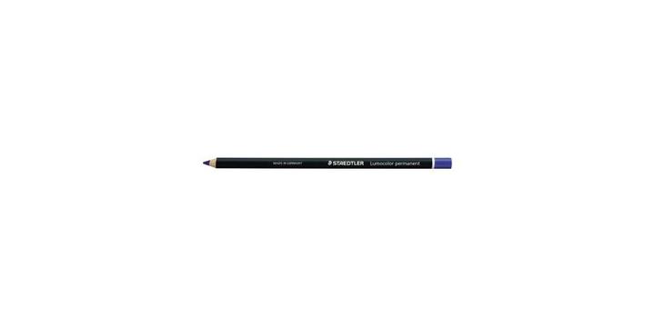 Image du produit Staedtler LUMOCOLOR PERMANENT - GLASOCHROM - Marqueur (Bleu, 4.50 mm, 1 x)
