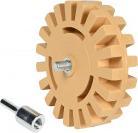 Actual product image ProPlus Rubber eraser wheel/ foil eraser 100mm