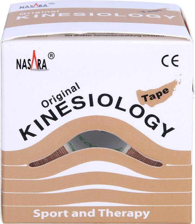 Produktbild Mikros NASARA Kinesiologie Tape Beige 5cmx5m, 1 St PFL (5 m)