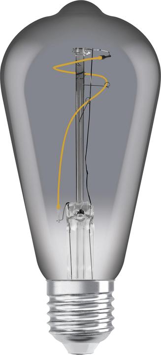 Produktbild Osram LED-Vintage-Lampe (E27, 3.40 W, 100 lm, 4 x, G)