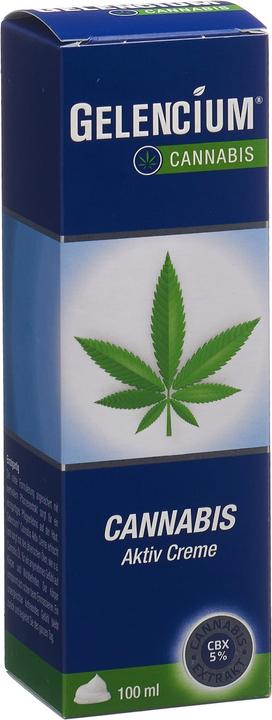 Image du produit Gelencium Cannabis Aktiv crème (Crème pour le corps, 100 ml)
