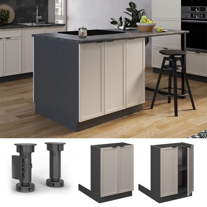 Produktbild Vicco Kücheninsel Fame-Line (30 x 60 x 82 cm)
