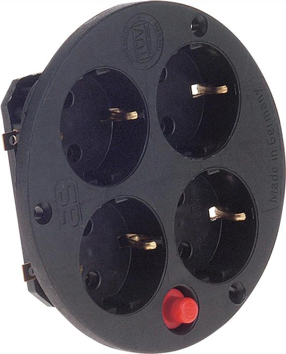 Actual product image Bachmann socket outlet insert 4-fold S socket outlet insert 4f. without cover thermo ins.