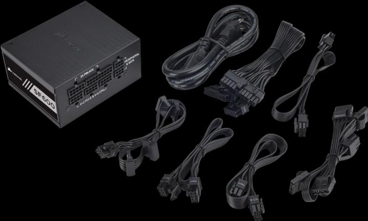 Actual product image Corsair Sf600 (600 W)
