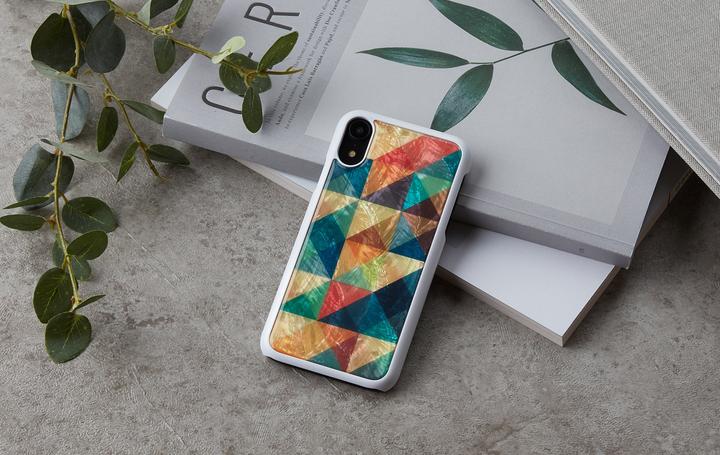 Actual product image Ikins SmartPhone case iPhone XR mosaic white (Apple iPhone XR)
