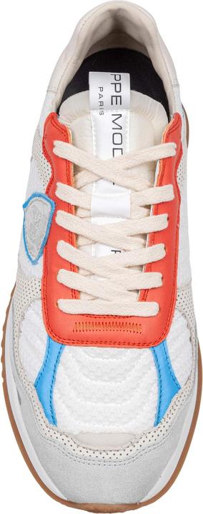 Produktbild Philippe Model olympique sneakers in leather and fabric color white, grey and orange (40)