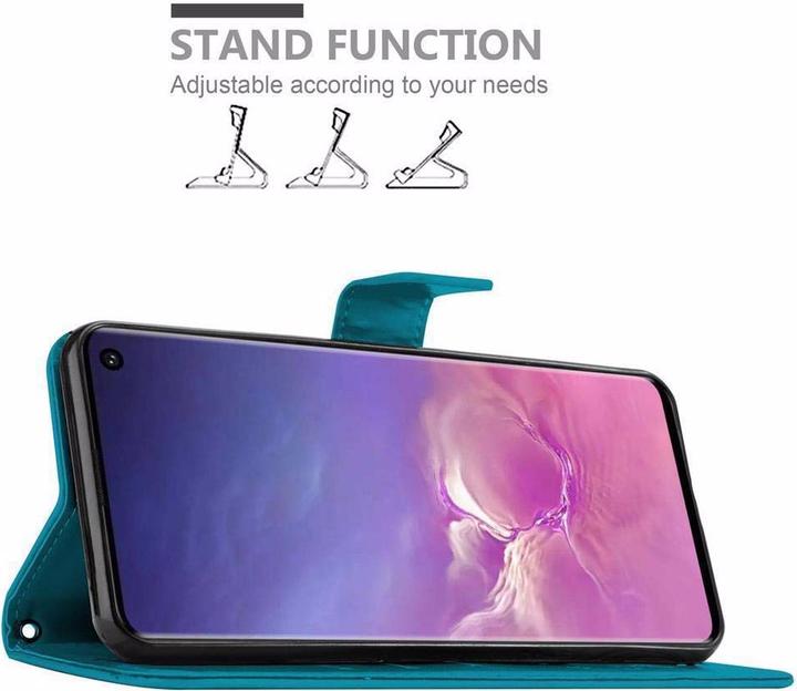 Image du produit Cadorabo Couverture du livre de fleurs (Samsung Galaxy S10)