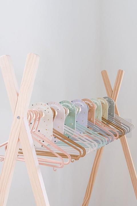Actual product image 3 Sprouts Wheat Straw Coat Hanger cream (15 x)