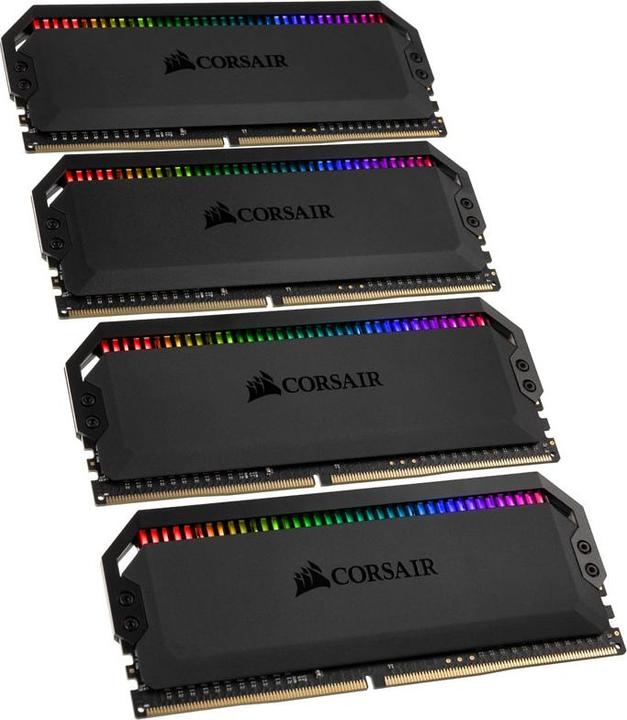 Productafbeelding Corsair Dominator Platinum RGB (4 x 8GB, 3200 MHz, DDR4 RAM, DIMM 288 pin)