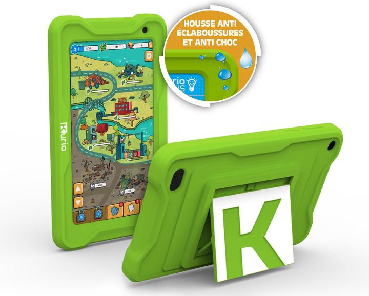 Image du produit Kurio - LA TABLETTE 7 POUCES GULLI - ANDROID 13 (7", Vert)