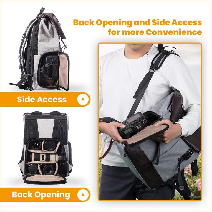 Produktbild Tarion Kamerarucksack (Kamera Schultertasche, 18 l)