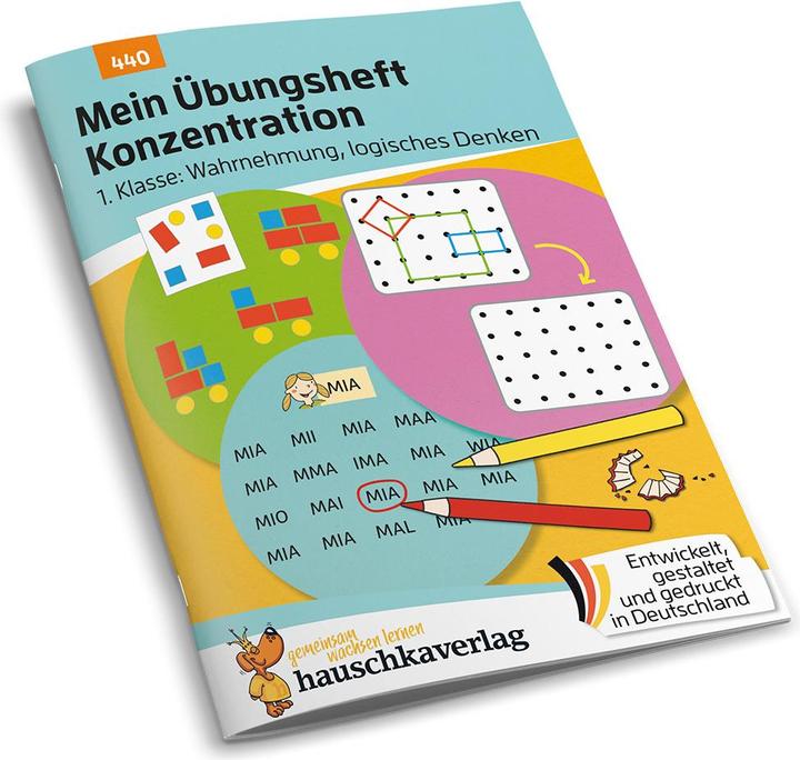Actual product image Maier:My exercise book concentration - 1 (German, Maier, Ulrike, 2024)
